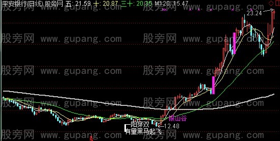 通达信A看银金山谷主图指标公式