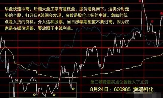 高手如何把握分时图的买卖点