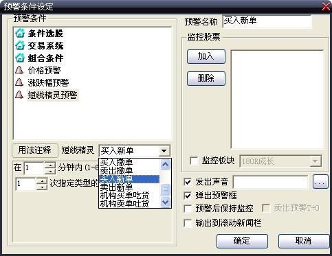 大智慧短线精灵 预警的